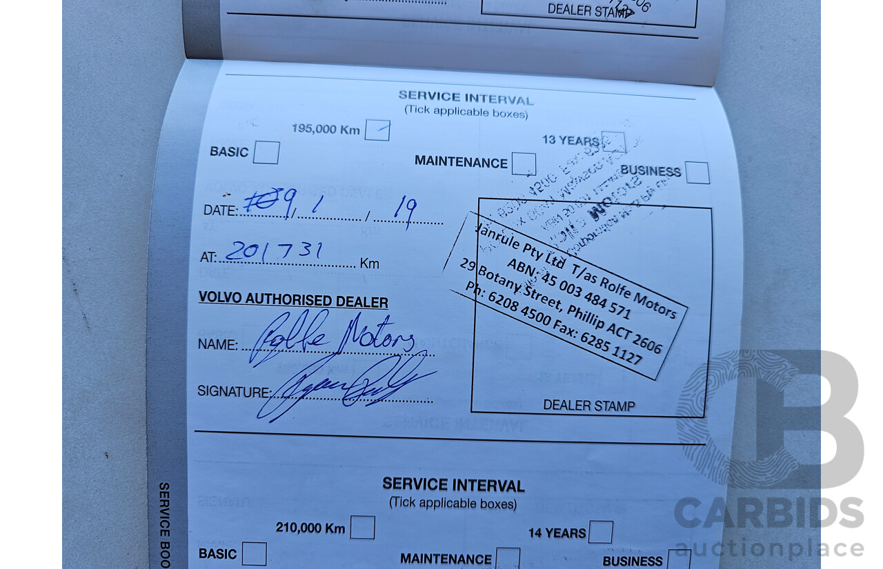 8/2007 Volvo XC70 Cross County 4d Wagon Blue 2.5L