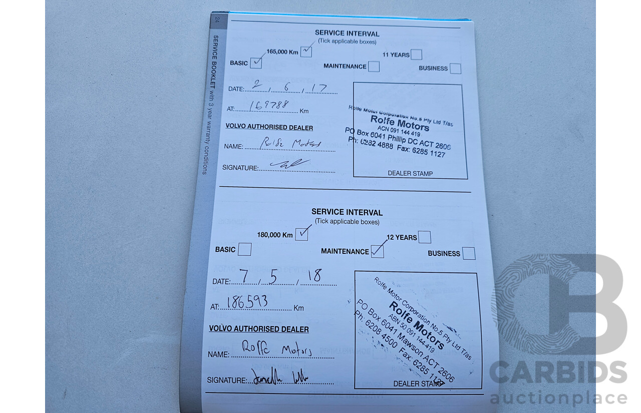 8/2007 Volvo XC70 Cross County 4d Wagon Blue 2.5L