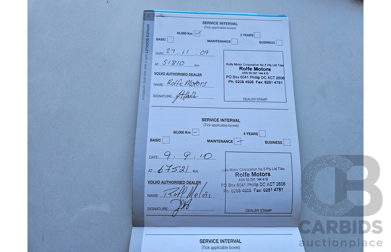 8/2007 Volvo XC70 Cross County 4d Wagon Blue 2.5L