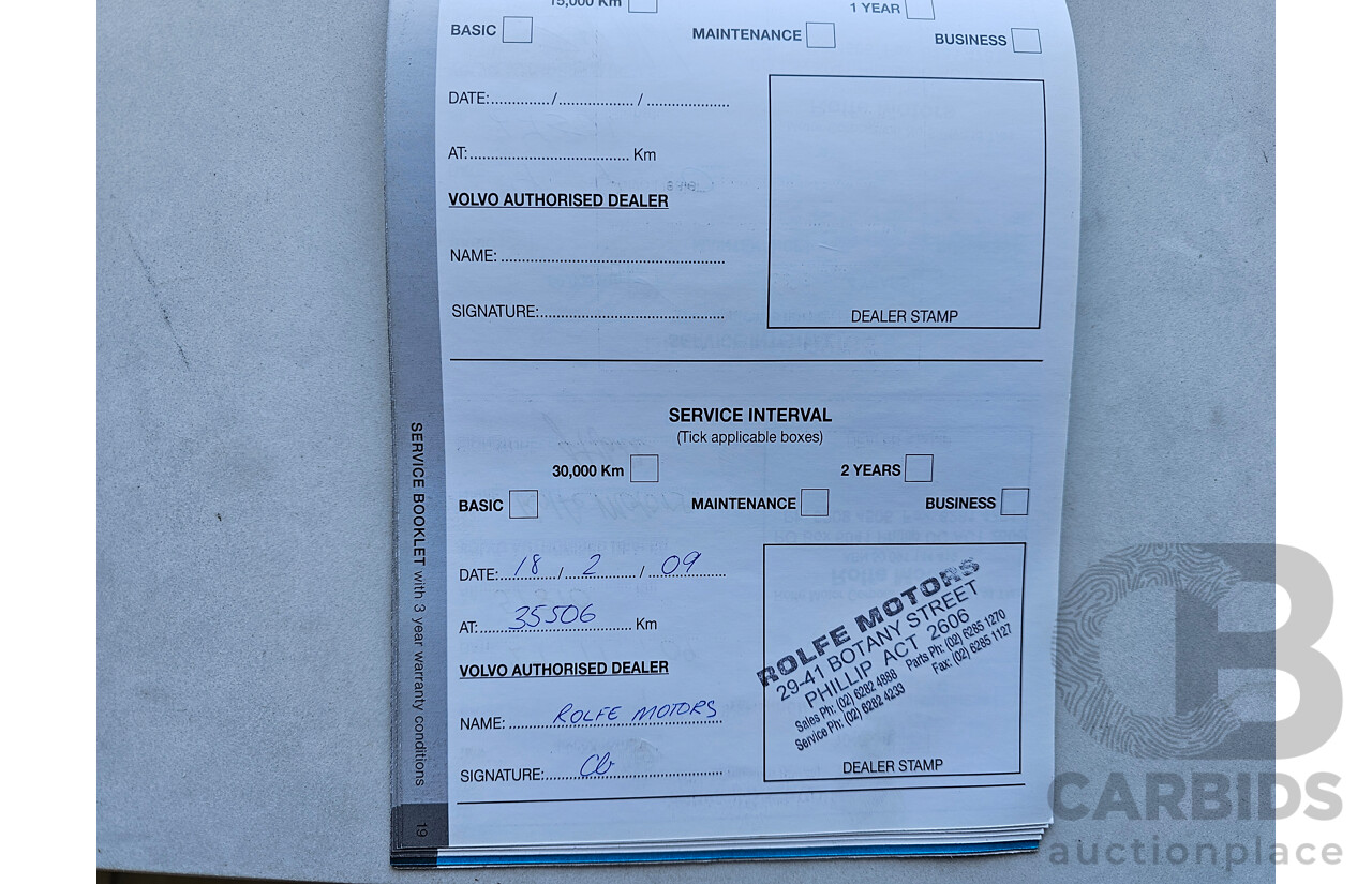 8/2007 Volvo XC70 Cross County 4d Wagon Blue 2.5L