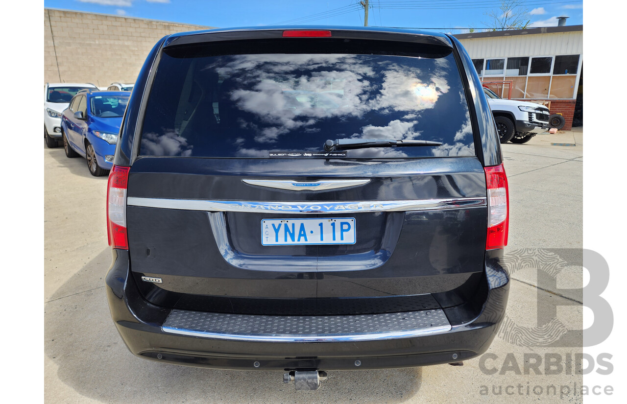 4/2013 Chrysler Grand Voyager LX RT MY13 4d Wagon Black 2.8L