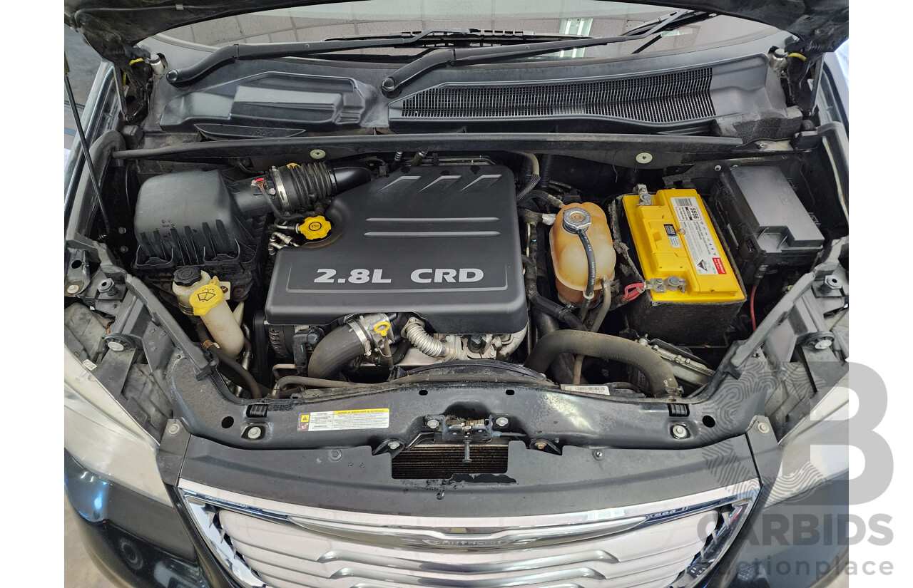 4/2013 Chrysler Grand Voyager LX RT MY13 4d Wagon Black 2.8L