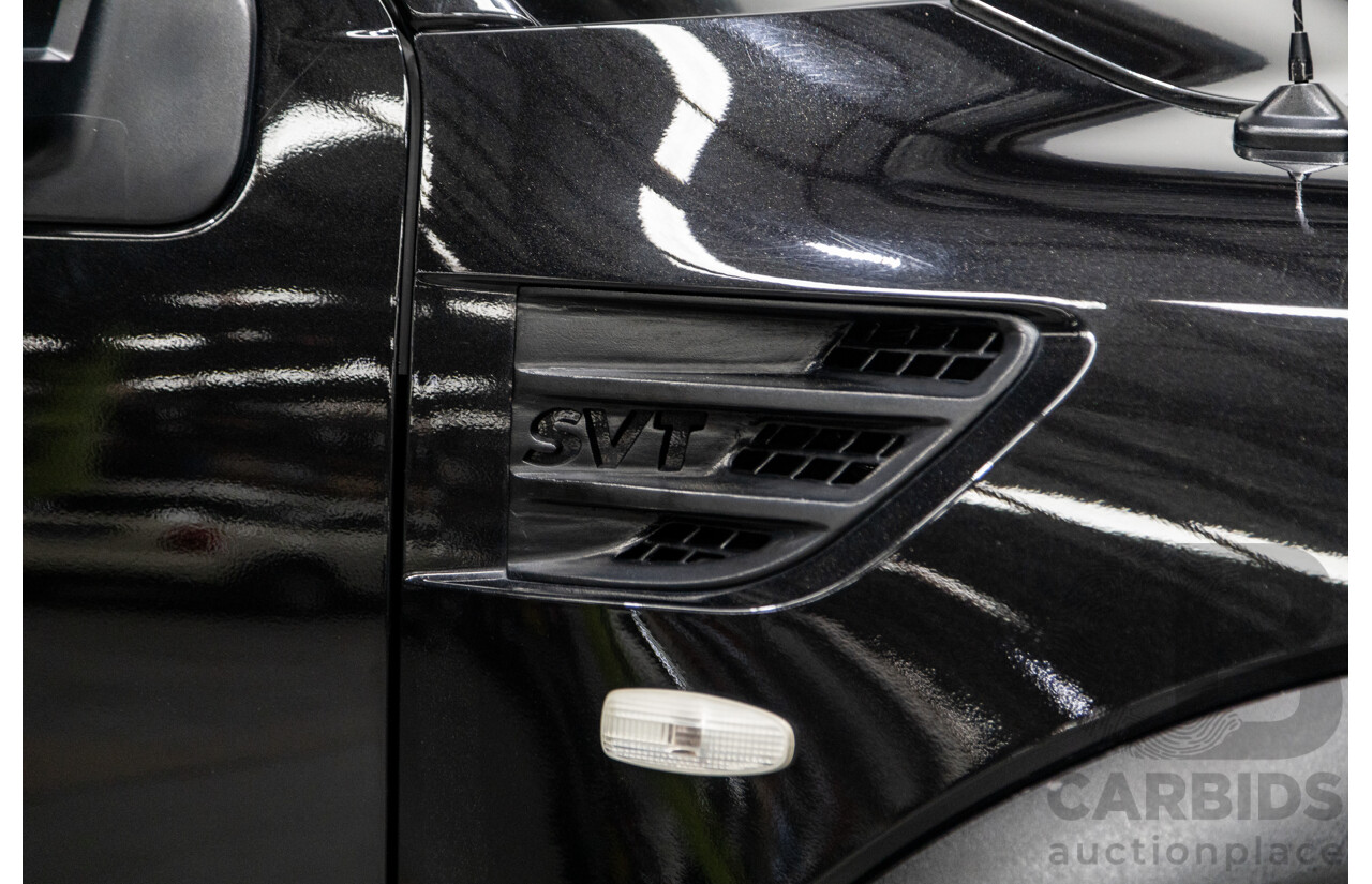 12/2012 Ford F-150 SVT Raptor (4x4) MY13 4d Super Cab Tuxedo Black Metallic V8 6.2L