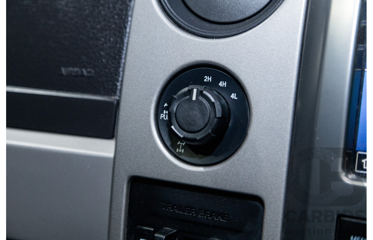 12/2012 Ford F-150 SVT Raptor (4x4) MY13 4d Super Cab Tuxedo Black Metallic V8 6.2L