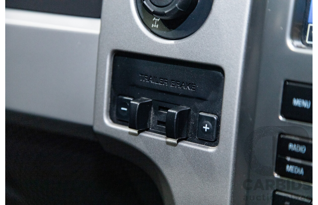 12/2012 Ford F-150 SVT Raptor (4x4) MY13 4d Super Cab Tuxedo Black Metallic V8 6.2L