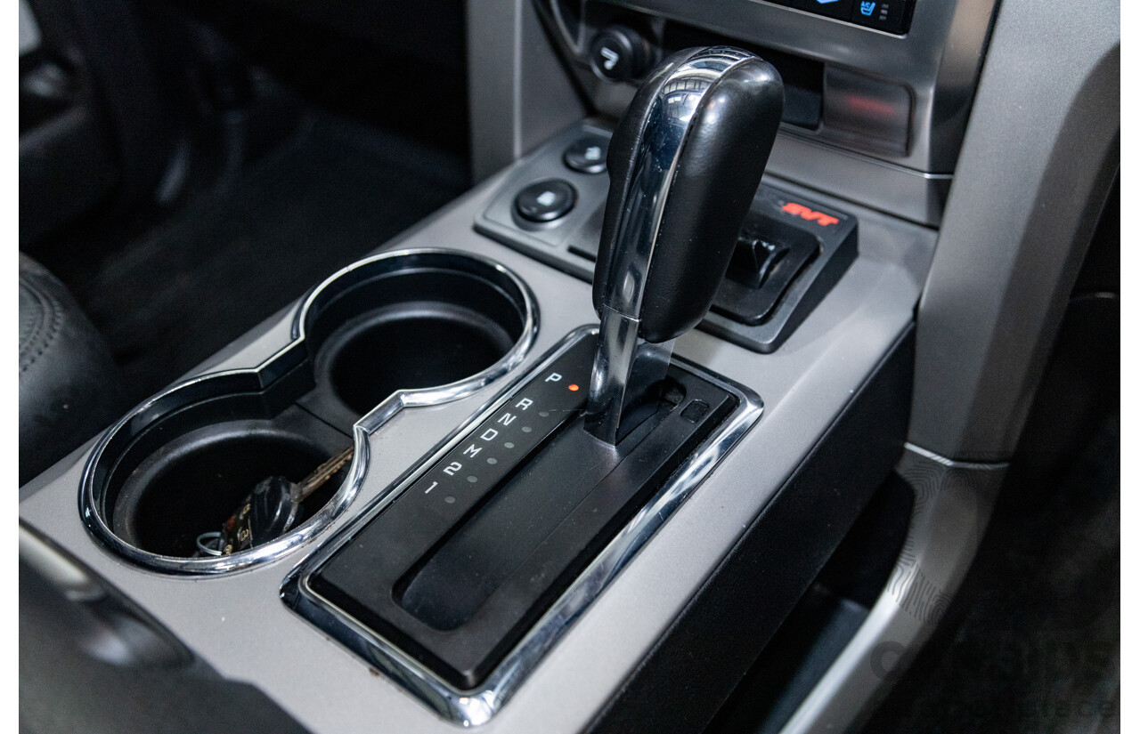 12/2012 Ford F-150 SVT Raptor (4x4) MY13 4d Super Cab Tuxedo Black Metallic V8 6.2L