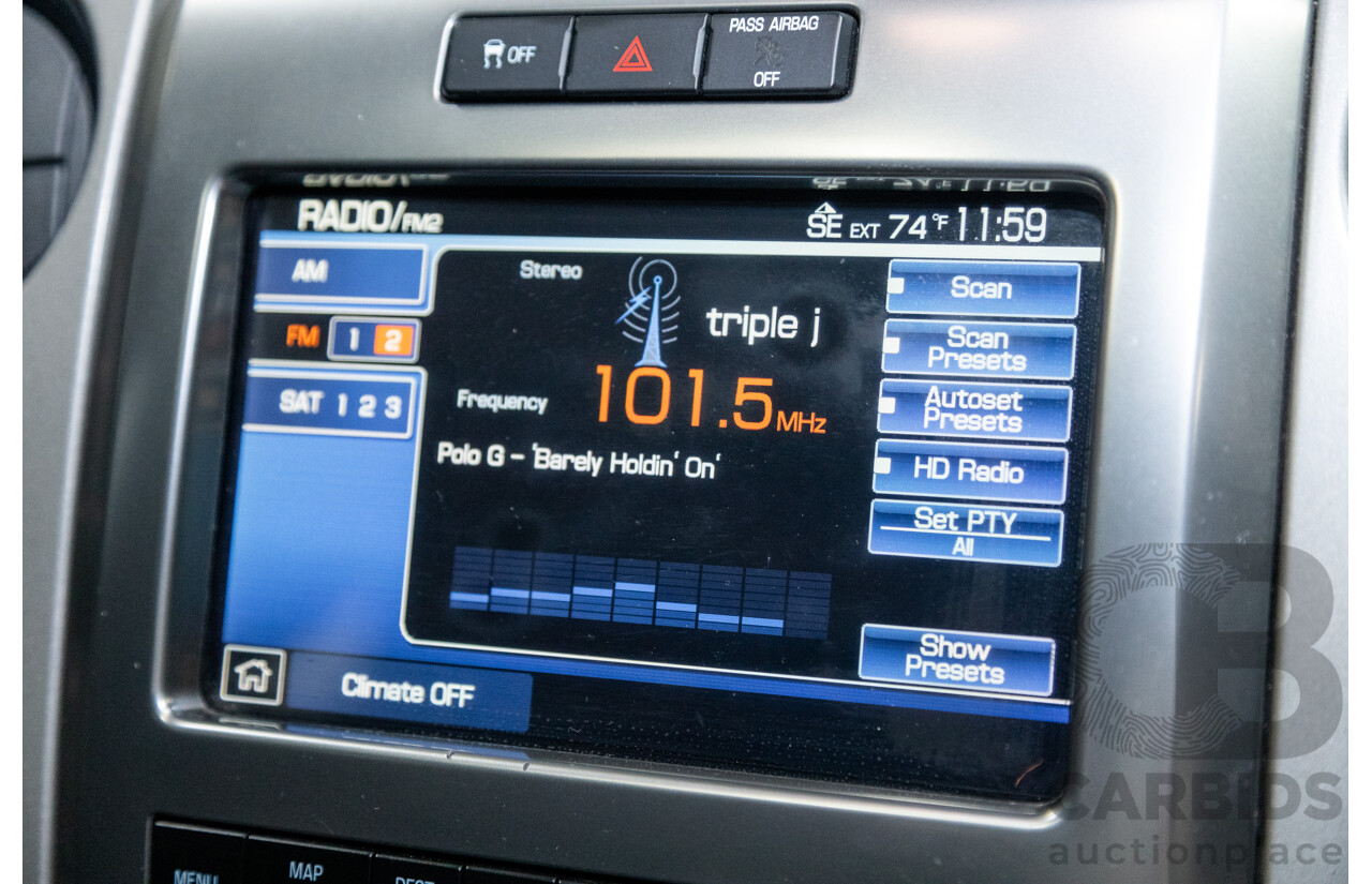 12/2012 Ford F-150 SVT Raptor (4x4) MY13 4d Super Cab Tuxedo Black Metallic V8 6.2L