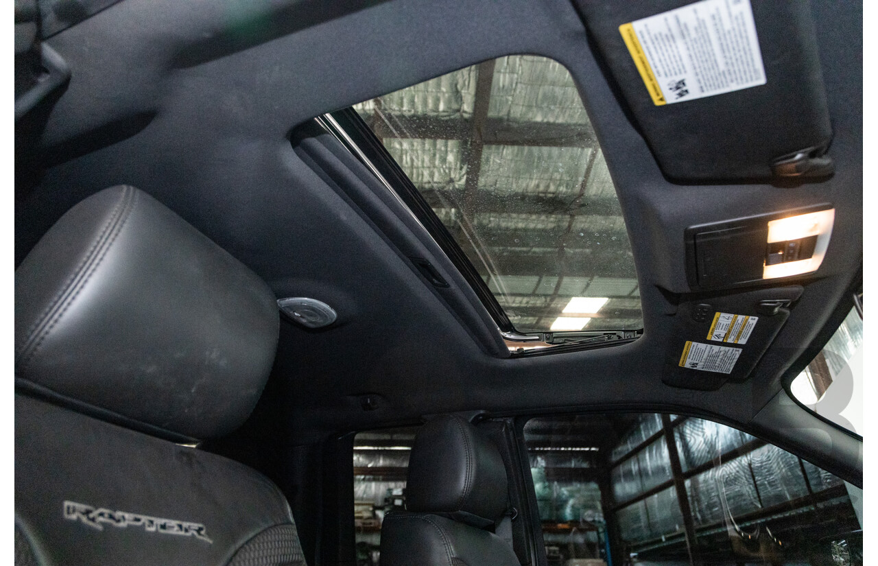 12/2012 Ford F-150 SVT Raptor (4x4) MY13 4d Super Cab Tuxedo Black Metallic V8 6.2L