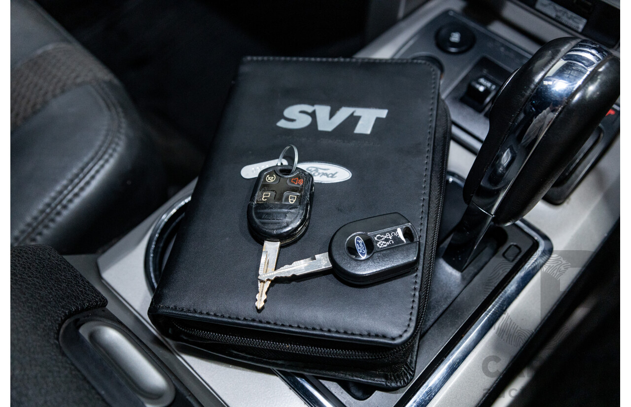 12/2012 Ford F-150 SVT Raptor (4x4) MY13 4d Super Cab Tuxedo Black Metallic V8 6.2L