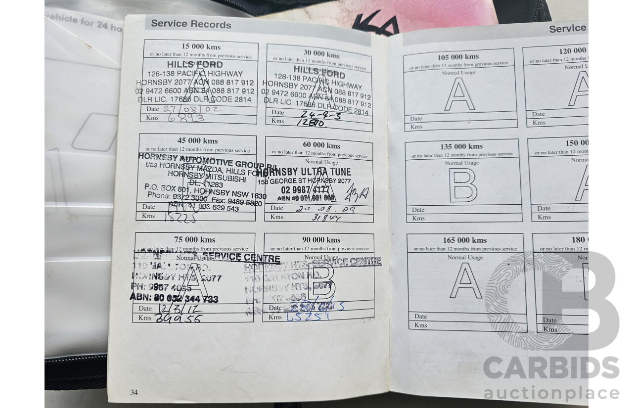 7/2001 Ford KA   3d Hatchback Silver 1.3L