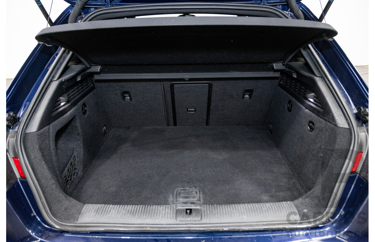 1/2014 Audi S3 Sportback 2.0 TFSI Quattro (AWD) 8V MY14 5d Hatchback Estorial Blue Metallic Turbo 2.0L