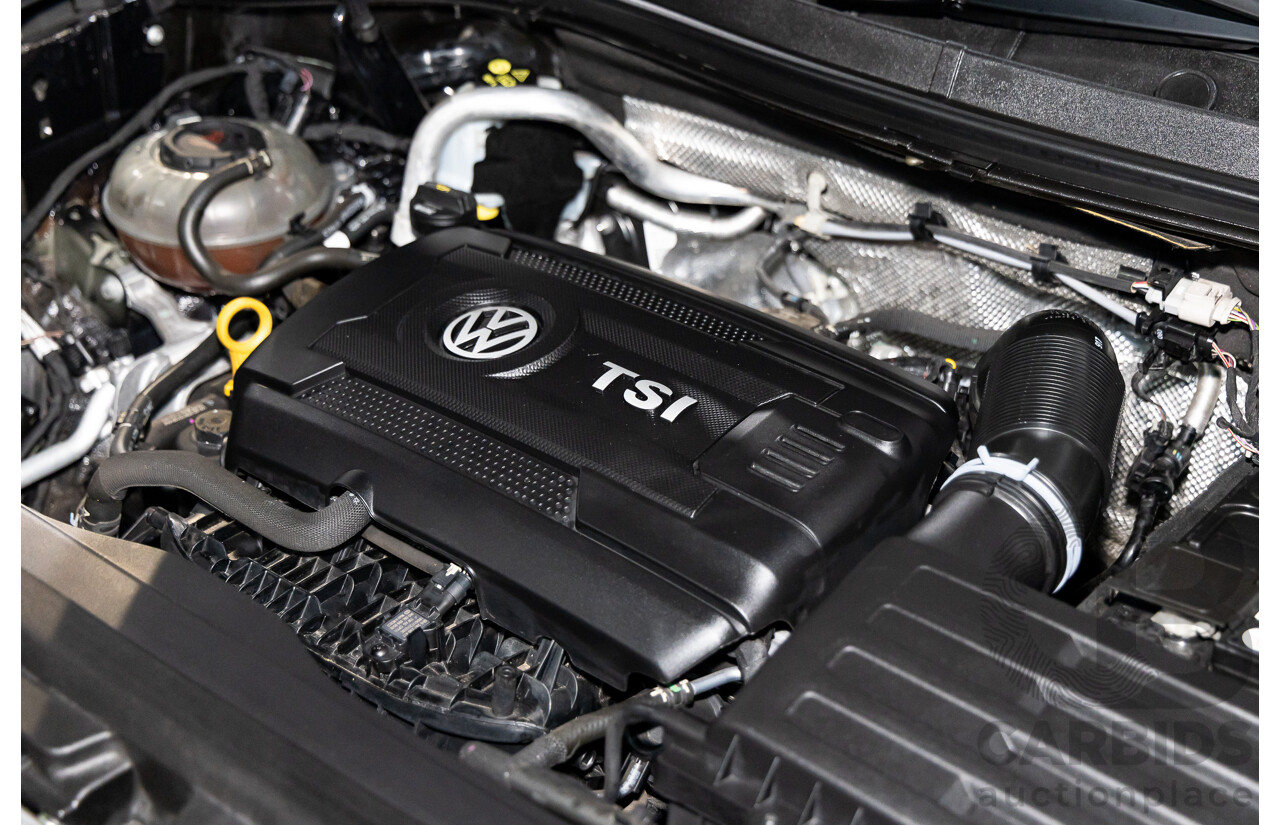 09/2018 Volkswagen Tiguan R-Line ALLSPACE 162 TSI HIGHLINE (AWD) 5NA MY18 4D Wagon Deep Black Pearl Turbo 2.0L - 7 Seater