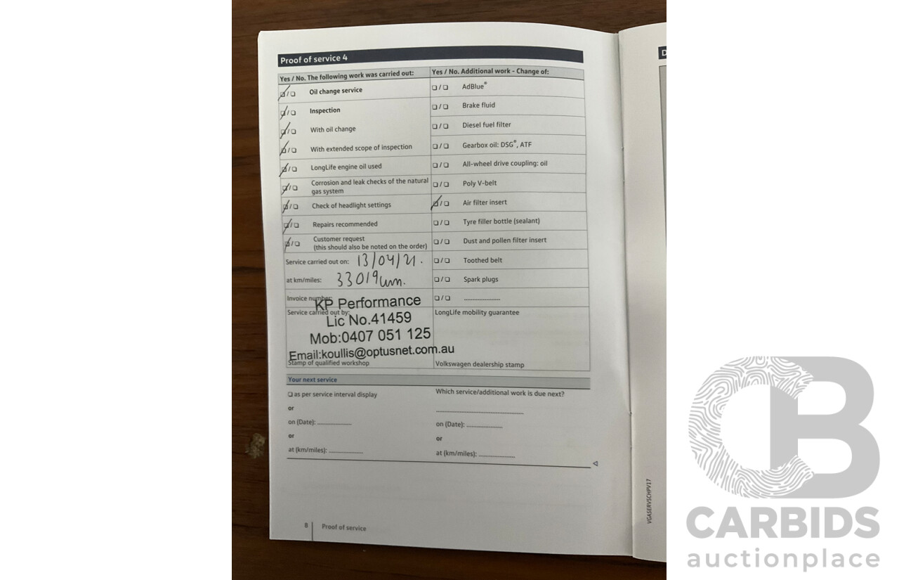 09/2018 Volkswagen Tiguan R-Line ALLSPACE 162 TSI HIGHLINE (AWD) 5NA MY18 4D Wagon Deep Black Pearl Turbo 2.0L - 7 Seater