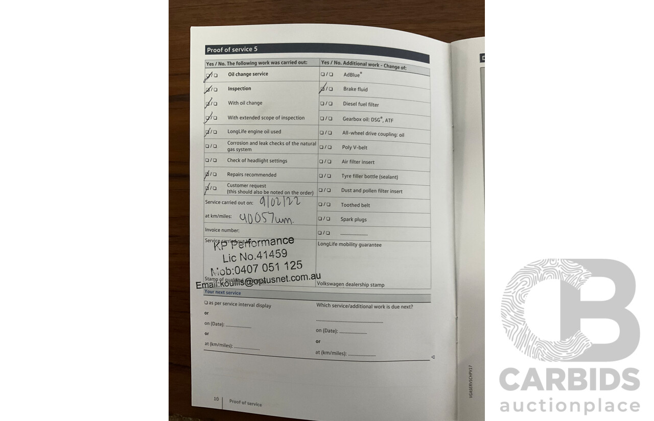 09/2018 Volkswagen Tiguan R-Line ALLSPACE 162 TSI HIGHLINE (AWD) 5NA MY18 4D Wagon Deep Black Pearl Turbo 2.0L - 7 Seater