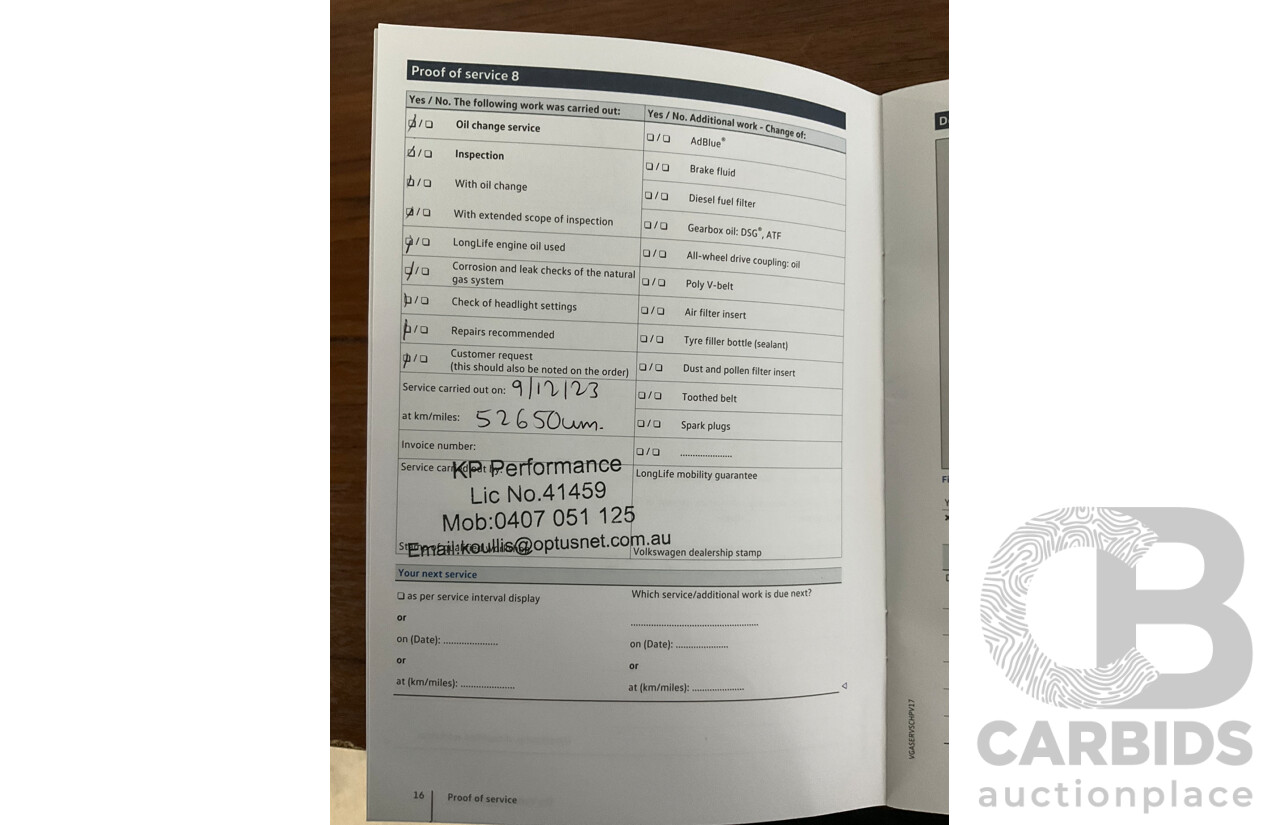 09/2018 Volkswagen Tiguan R-Line ALLSPACE 162 TSI HIGHLINE (AWD) 5NA MY18 4D Wagon Deep Black Pearl Turbo 2.0L - 7 Seater