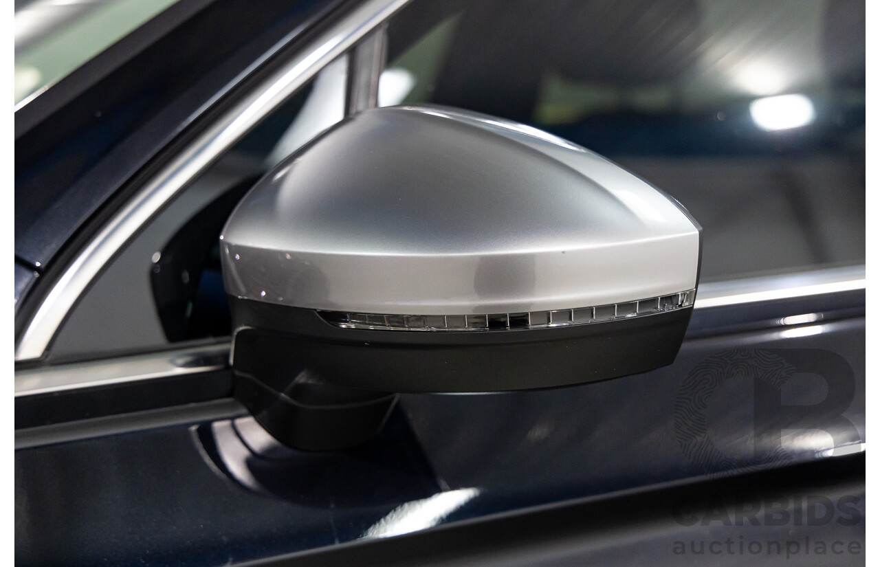 09/2018 Volkswagen Tiguan R-Line ALLSPACE 162 TSI HIGHLINE (AWD) 5NA MY18 4D Wagon Deep Black Pearl Turbo 2.0L - 7 Seater