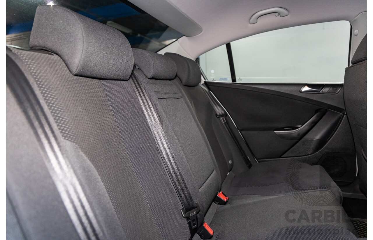 03/2010 Volkswagen Passat 118 TSI 3C MY10.5 4d Sedan Candy White Turbo 1.8L