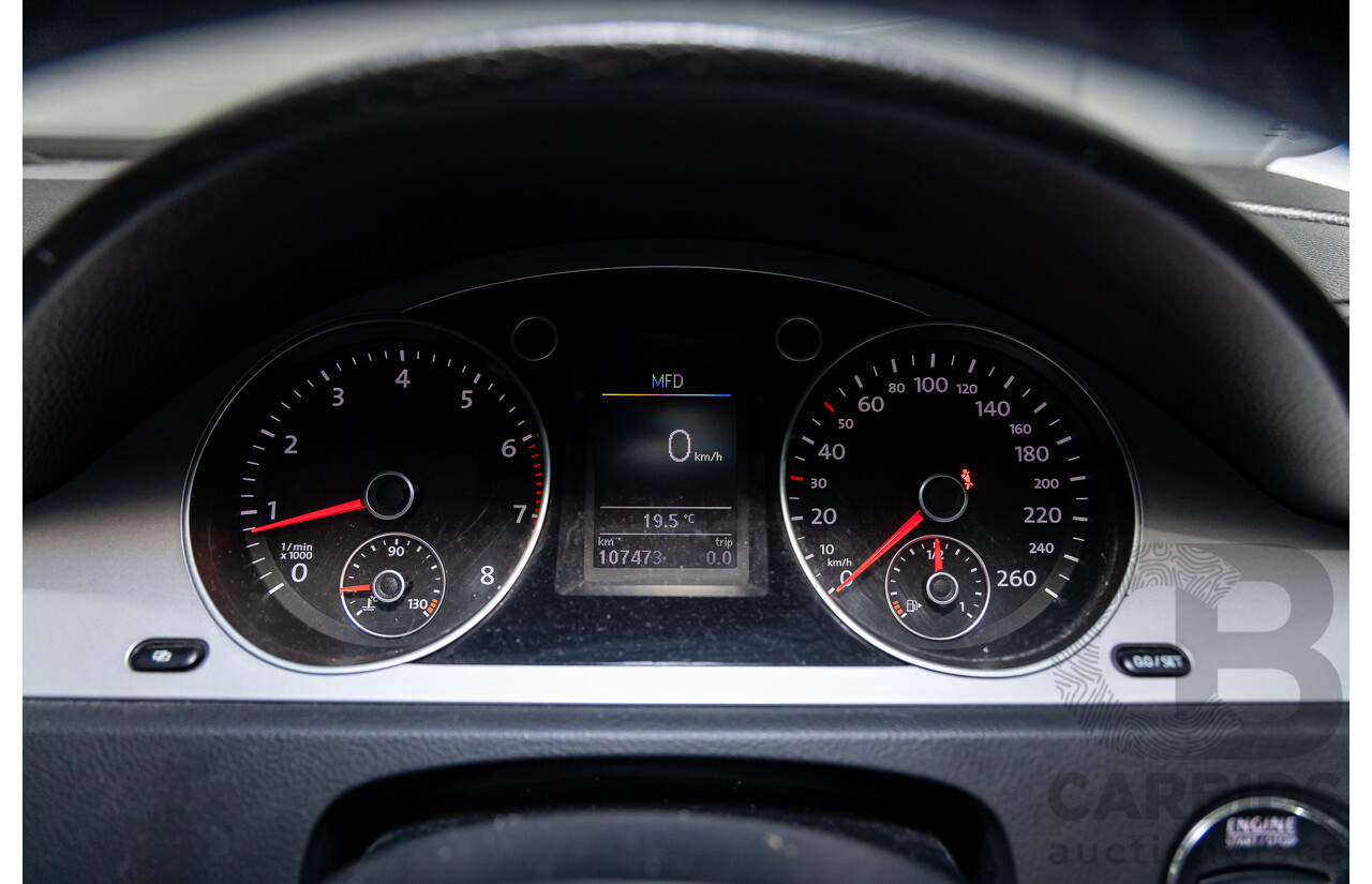 03/2010 Volkswagen Passat 118 TSI 3C MY10.5 4d Sedan Candy White Turbo 1.8L