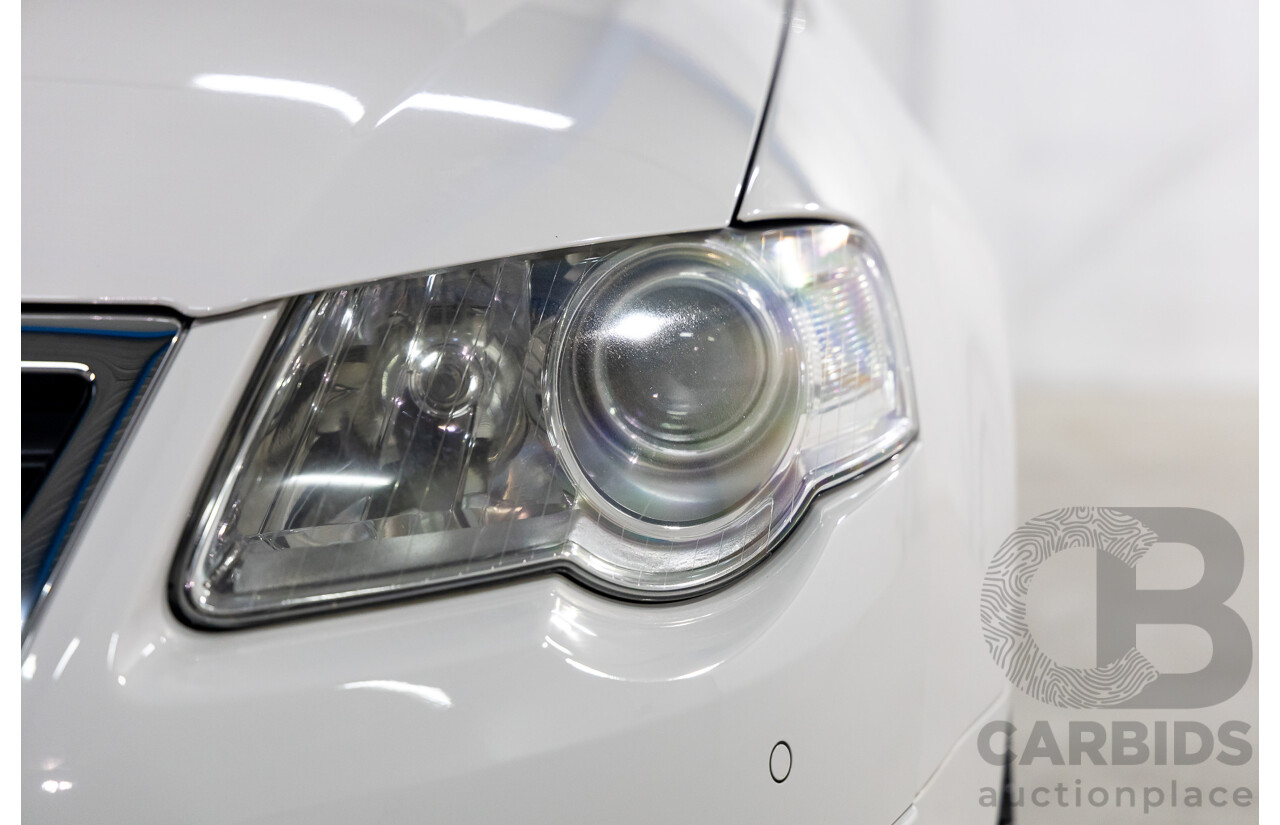 03/2010 Volkswagen Passat 118 TSI 3C MY10.5 4d Sedan Candy White Turbo 1.8L