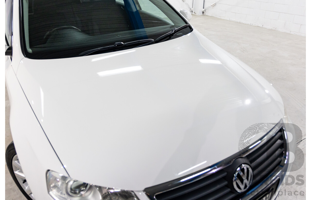 03/2010 Volkswagen Passat 118 TSI 3C MY10.5 4d Sedan Candy White Turbo 1.8L