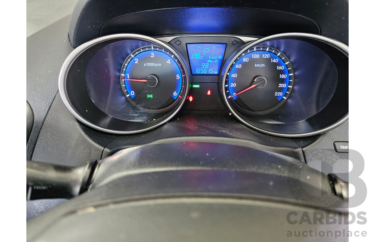 8/2010 Hyundai Ix35 Highlander (awd) LM 4d Wagon Blue 2.0L