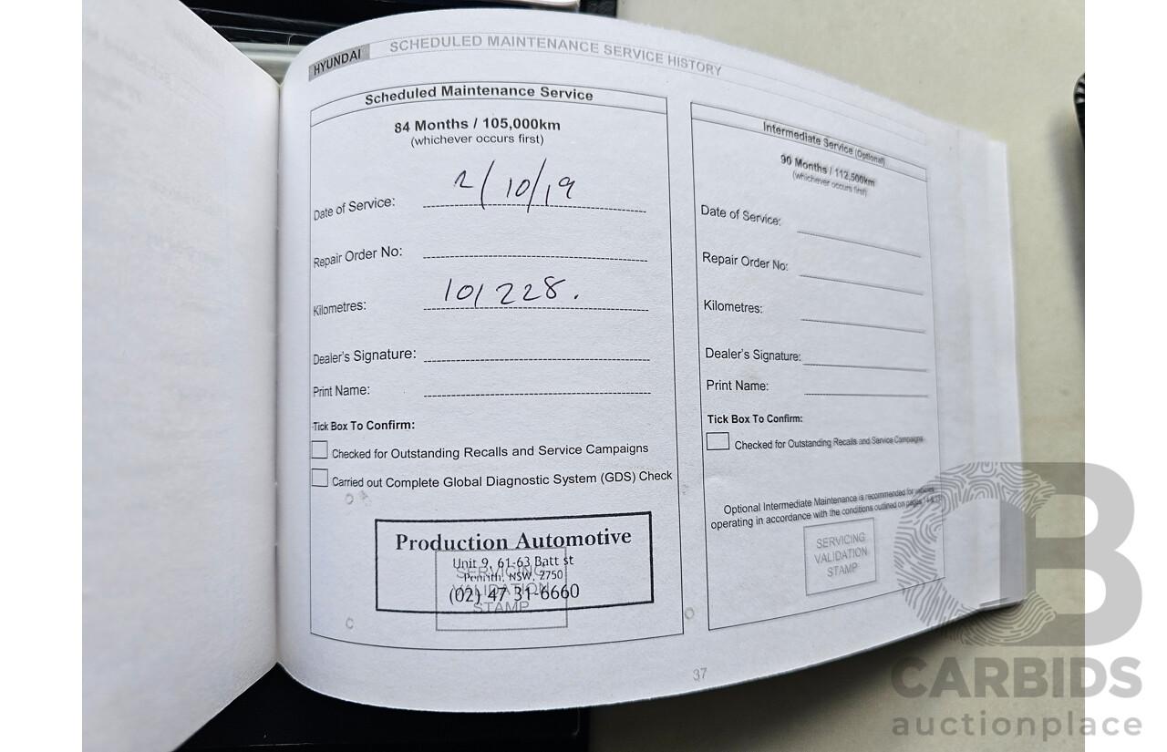 8/2010 Hyundai Ix35 Highlander (awd) LM 4d Wagon Blue 2.0L