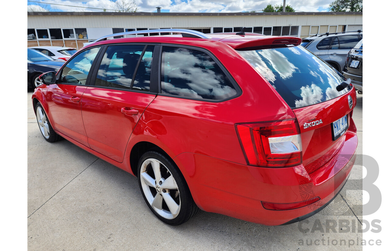 5/2014 Skoda Octavia 110 TDI Elegance NE 4d Wagon Red 2.0L