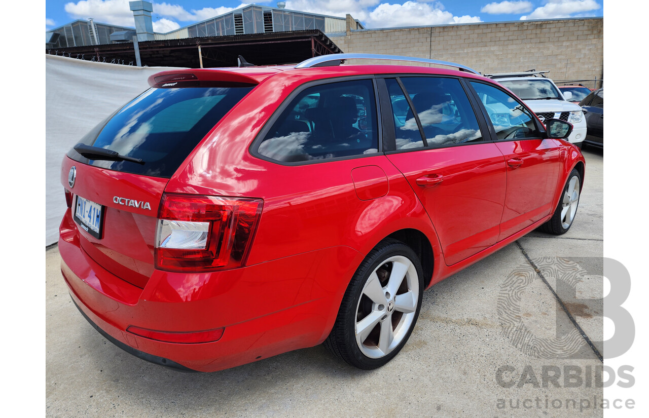 5/2014 Skoda Octavia 110 TDI Elegance NE 4d Wagon Red 2.0L