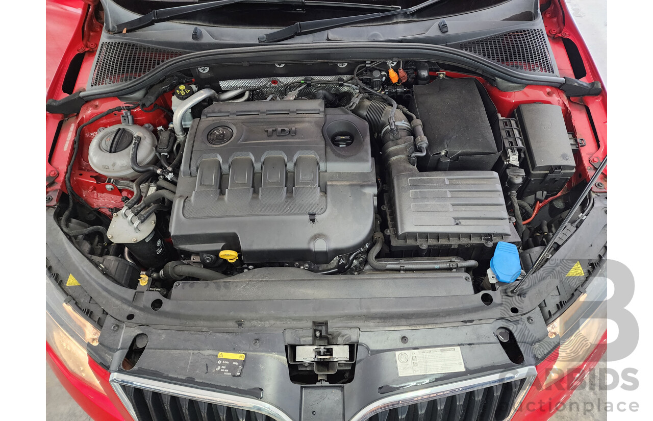 5/2014 Skoda Octavia 110 TDI Elegance NE 4d Wagon Red 2.0L