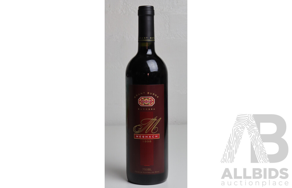 Grant Burge Meshach Shiraz, Vintage 1998
