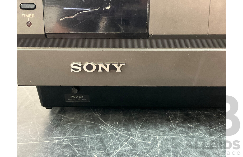 SONY Betamax Player & RadioShack VHS Video Cassette Winder - Lot of 2