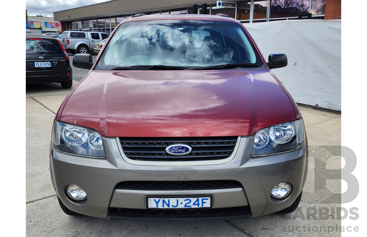 3/2005 Ford Territory TX (rwd) SX 4d Wagon Red 4.0L
