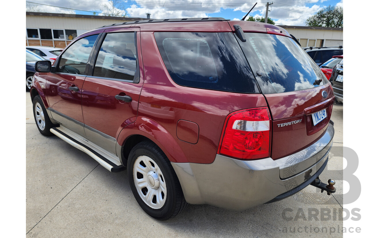 3/2005 Ford Territory TX (rwd) SX 4d Wagon Red 4.0L