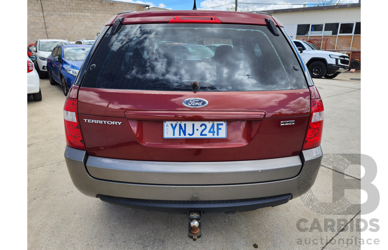 3/2005 Ford Territory TX (rwd) SX 4d Wagon Red 4.0L
