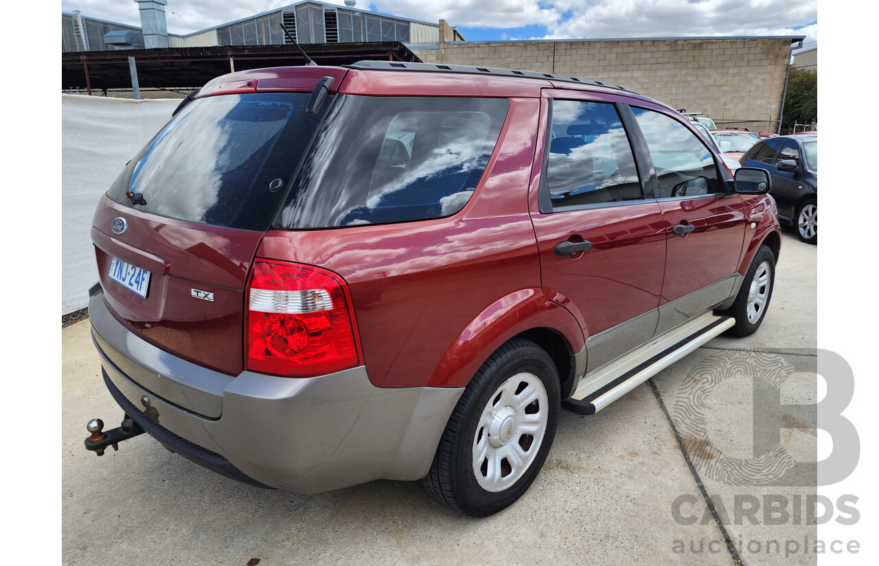 3/2005 Ford Territory TX (rwd) SX 4d Wagon Red 4.0L