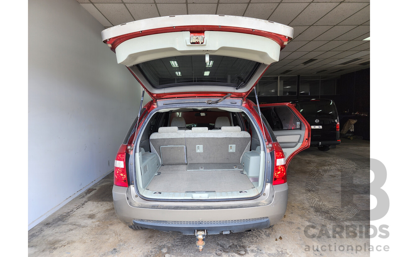 3/2005 Ford Territory TX (rwd) SX 4d Wagon Red 4.0L
