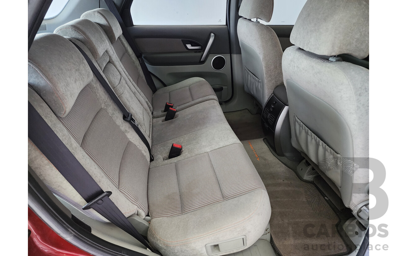 3/2005 Ford Territory TX (rwd) SX 4d Wagon Red 4.0L