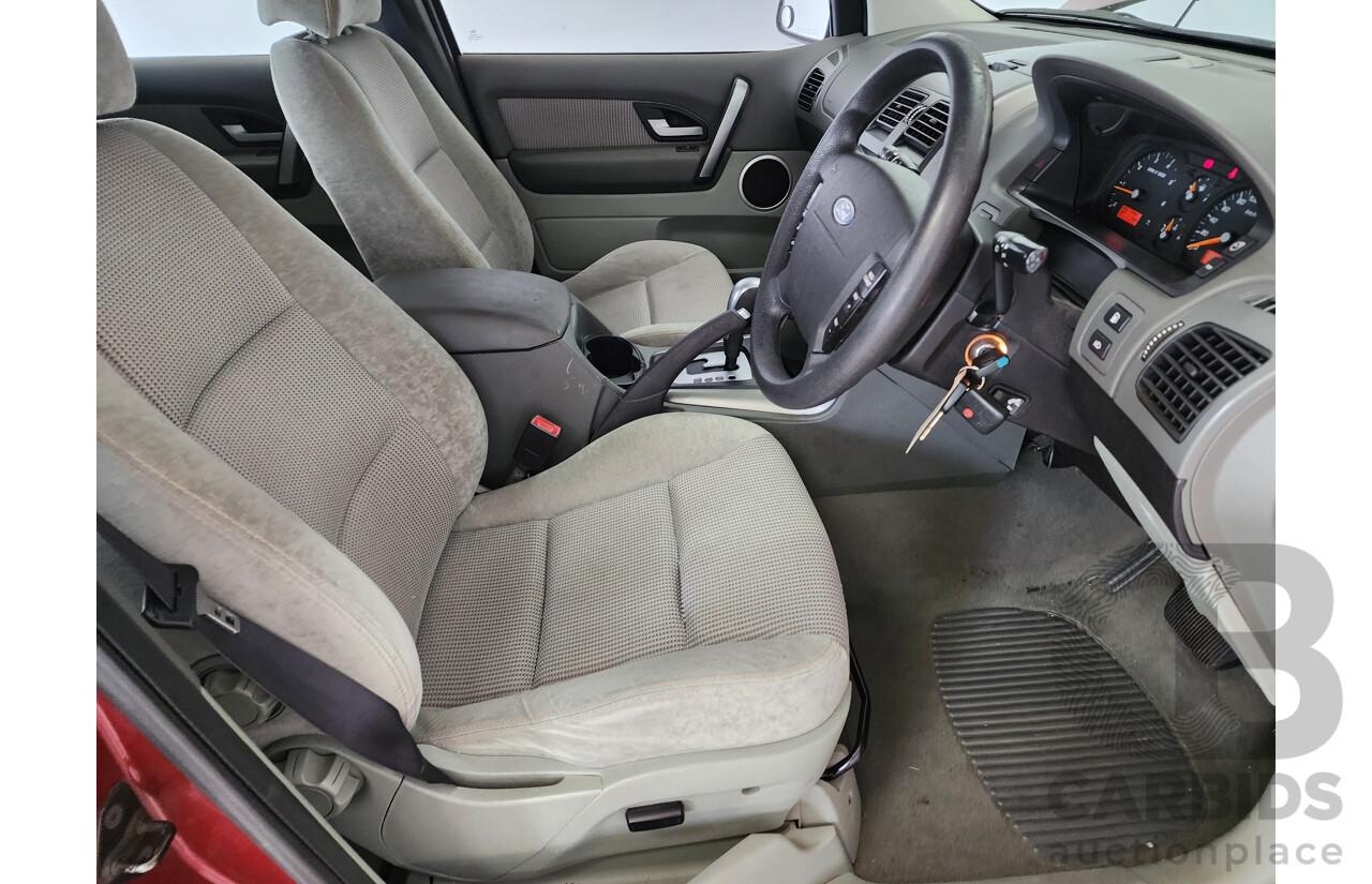 3/2005 Ford Territory TX (rwd) SX 4d Wagon Red 4.0L