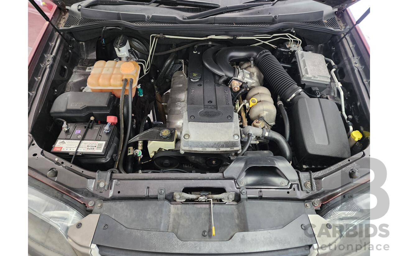 3/2005 Ford Territory TX (rwd) SX 4d Wagon Red 4.0L