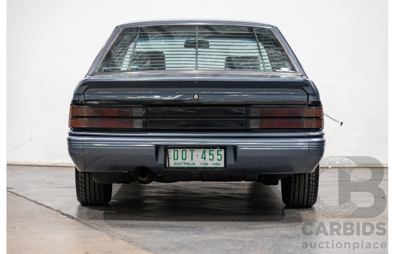 10/1987 Holden Commodore Executive VL HDT Designer Package 4d Sedan Eucumbene Blue V8 5.0L - Modified