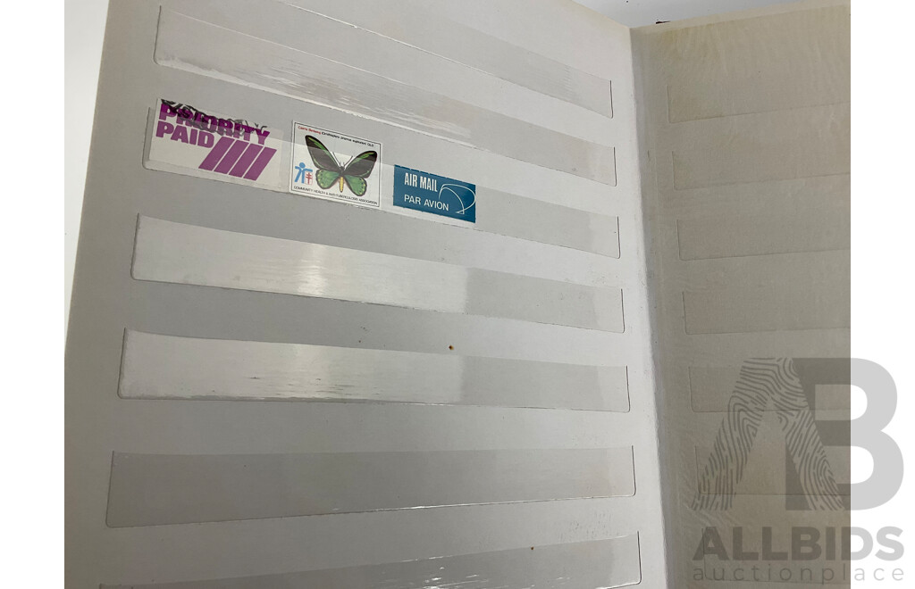 Album of Australian Used Stamps Including Predecimal, Examples Spanning 1930 to 1991