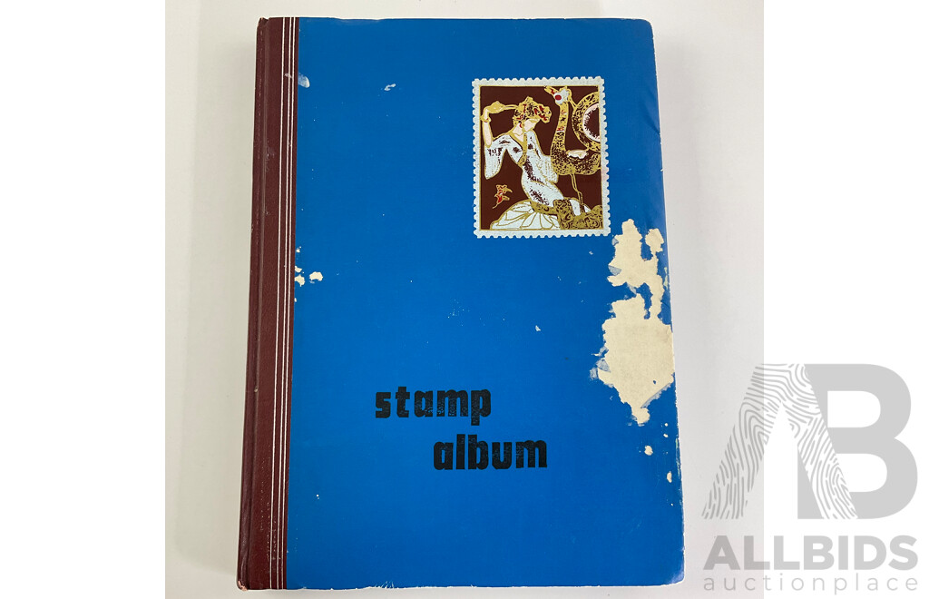 Album of Australian Used Stamps Including Predecimal, Examples Spanning 1930 to 1991