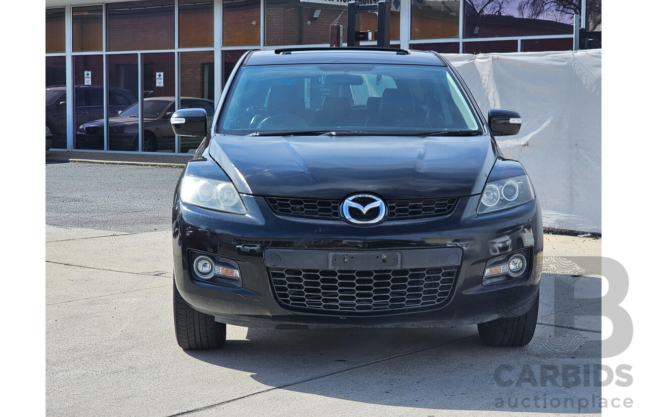 1/2008 Mazda Cx-7 Luxury (4x4) ER 4d Wagon Black 2.3L