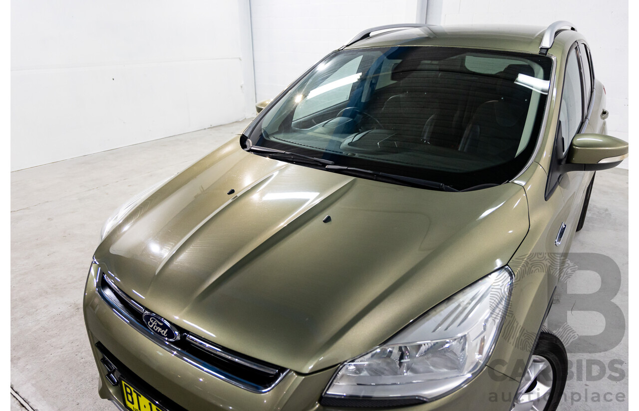 4/2013 Ford Kuga Trend (AWD) TF 4d Wagon Ginger Ale Metallic Turbo 1.6L