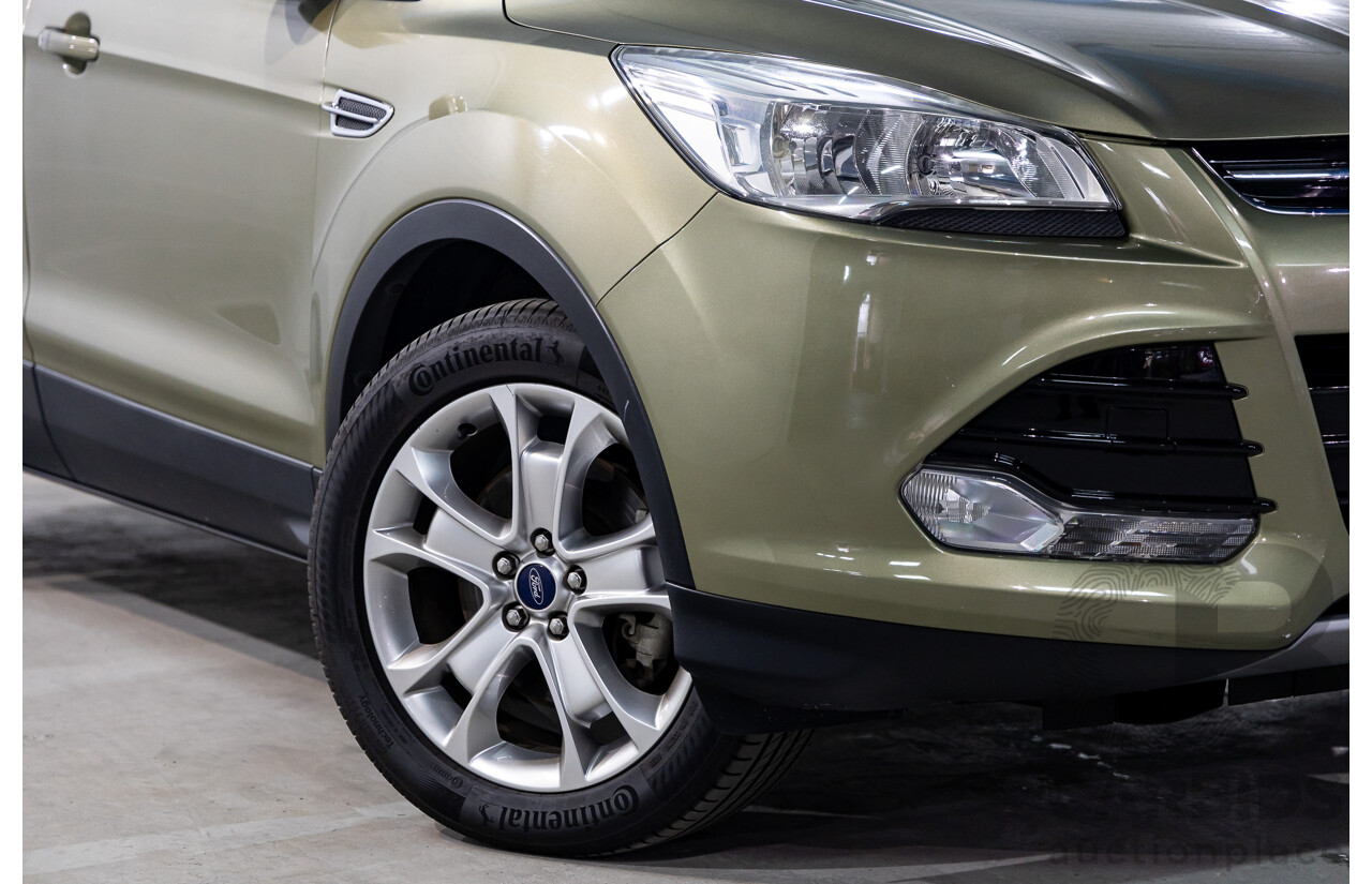 4/2013 Ford Kuga Trend (AWD) TF 4d Wagon Ginger Ale Metallic Turbo 1.6L