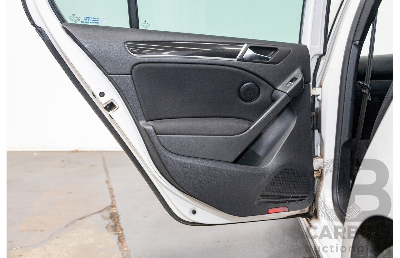 6/2010 Volkswagen Golf GTi 1K MY10 5d Hatchback White Turbo 2.0L