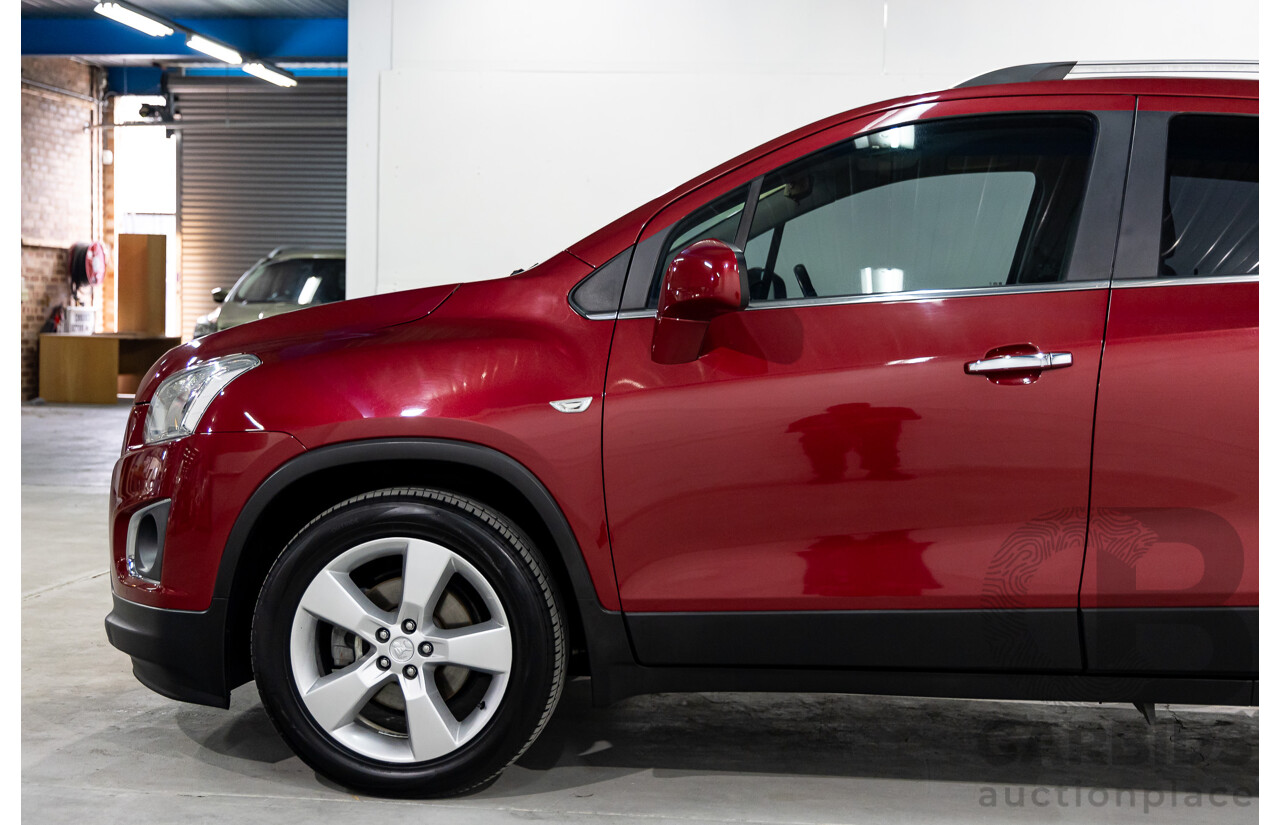2/2014 Holden Trax LTZ TJ 4d Wagon Velvet Red 1.8L