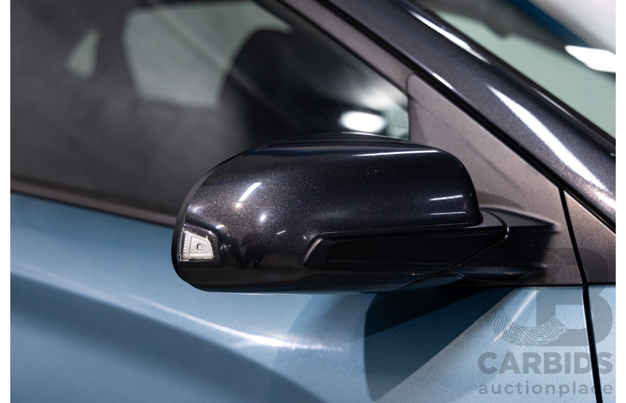 01/2018 Hyundai Kona ELITE (AWD) AWD OS 4D Wagon Ceramic Blue Metallic Turbo 1.6L