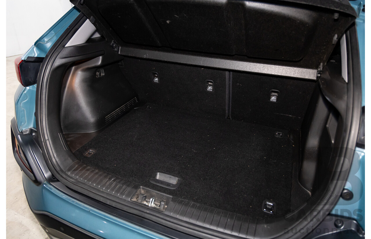 01/2018 Hyundai Kona ELITE (AWD) AWD OS 4D Wagon Ceramic Blue Metallic Turbo 1.6L