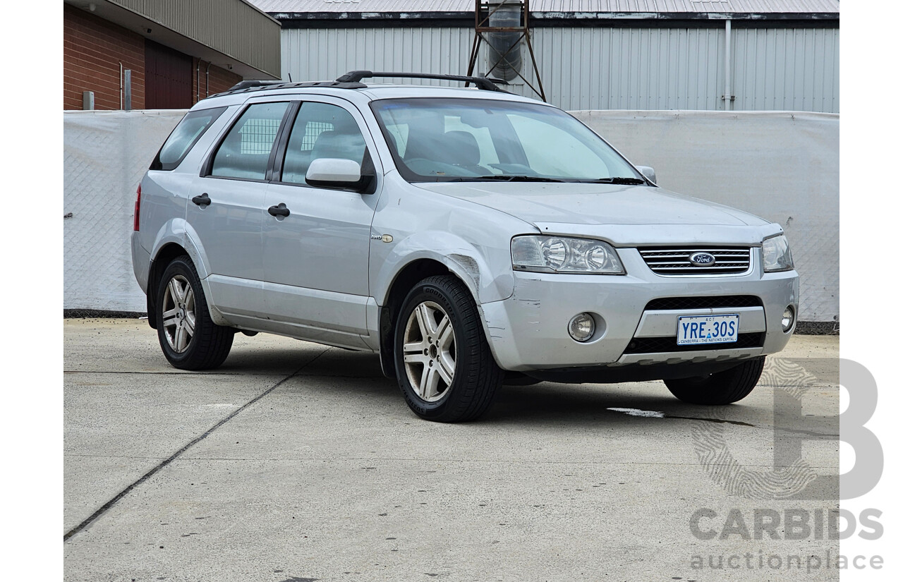 5/2006 Ford Territory GHIA (4x4) SY 4d Wagon Silver 4.0L